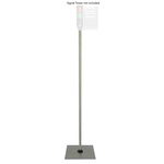 Werma KombiSIGN 72 Series Floor Stand for Use with KombiSIGN 72 Pre-Assembled Signal Tower