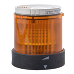 Schneider Electric Harmony XVBC Series Red Flashing Effect Beacon Unit, 120 V ac, LED Bulb, AC