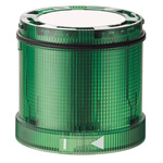 Werma KS72 Series Green EVS, Flashing Effect Flashing Light Element, 24 V, LED Bulb, DC