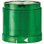 Werma 843 Series Green Rotating Effect Beacon Unit, 24 V dc, LED Bulb, AC, DC, IP54