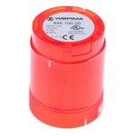 Werma 846 Series Red Steady Effect Beacon Unit, 12 → 230 V ac/dc, AC, DC, IP54