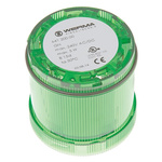 Werma 641 Series Green Steady Effect Beacon Unit, 12 → 230 V ac/dc, Filament Bulb, AC, DC, IP65