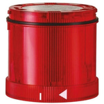 Werma 644 Series Red Steady Effect Beacon Unit, 24 V dc, LED Bulb, DC, IP65