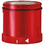 Werma 843 Series Red Steady Effect Beacon Unit, 24 V dc, LED Bulb, DC, IP54