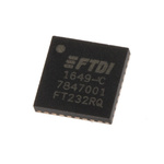 FTDI Chip Multiprotocol Transceiver 32-Pin QFN, FT232RQ-REEL