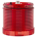 Moflash LED-TLM Series Red Steady Effect Beacon Unit, 24 V dc, LED Bulb, DC, IP65