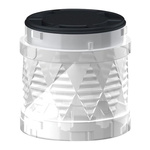 Schneider Electric Harmony XVU Series White Steady Effect Beacon, 24 V ac/dc, LED Bulb, DC, IP65