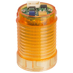 Moflash LED-MINI Series Amber Steady Effect Beacon Unit, 12 → 24 V dc, LED Bulb, DC, IP54