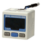 SMC Pressure Switch, NPT 1/8 -101kPa to 0 kPa