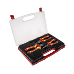 RS PRO 3-Piece Plier Set, VDE/1000V, 250 mm Overall