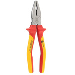 RS PRO Combination Pliers, 200 mm Overall, Straight Tip, VDE/1000V