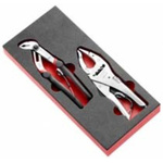 Facom 2-Piece Plier Set, 21 mm Overall