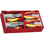 Teng Tools 4-Piece Plier Set, 250 mm Overall