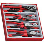 Teng Tools 8-Piece Plier Set, 225 mm Overall