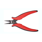 RS PRO Flat Nose Pliers, 146 mm Overall, Straight Tip, 29mm Jaw