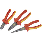 CK 3-Piece Plier Set, Bent Tip, 200 mm Overall