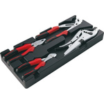 SAM 4-Piece Plier Set, Bent, Straight Tip