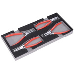 SAM 4-Piece Circlip Plier Set, Bent, Straight Tip, ESD