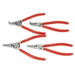 SAM 4-Piece Circlip Plier Set, Bent, Straight Tip, ESD