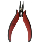 RS PRO Flat Nose Pliers, 146 mm Overall, Straight Tip, 12mm Jaw