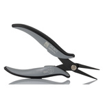 RS PRO Flat Nose Pliers, 160 mm Overall, Straight Tip, 32mm Jaw, ESD