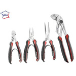 Facom 4-Piece Plier Set, 160 → 250 mm Overall