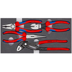 Knipex 4-Piece Plier Set, 335 mm Overall