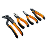 Bahco 4-Piece Plier Set, 200 mm Overall