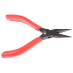 RS PRO Long Nose Pliers, 120 mm Overall, Straight Tip, 22mm Jaw