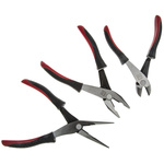 RS PRO 3-Piece Plier Set, 175 mm Overall