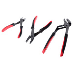 RS PRO 3-Piece Plier Set, 300 mm Overall