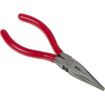 RS PRO Long Nose Pliers, 140 mm Overall, Straight Tip
