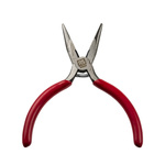 RS PRO Long Nose Pliers, 120 mm Overall, Straight Tip