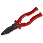 RS PRO Combination Pliers, 200 mm Overall, Straight Tip