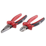 RS PRO 2-Piece Plier Set, 200 mm Overall