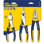 Irwin 3-Piece Plier Set, 250 mm Overall