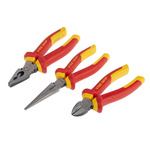 Irwin 3-Piece Plier Set, VDE/1000V, 180 mm Overall