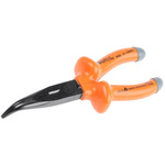 Penta MS13 Long Nose Pliers, 185 mm Overall, Bent Tip, VDE/1000V, 48mm Jaw