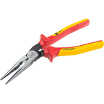 RS PRO Long Nose Pliers, 220 mm Overall, Straight Tip, VDE/1000V