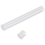 LFB012CTP VCC, Panel Mount LED Light Pipe, Clear Round Lens, Clear LED included