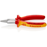 Knipex 20 06 Flat Nose Pliers, 160 mm Overall, Straight Tip, VDE/1000V, 30mm Jaw