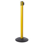 Tensator Black & Yellow Barrier, Retractable 2.3m