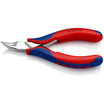 Knipex 35 42 Long Nose Pliers, 115 mm Overall, Flat, Straight Tip, 22.5mm Jaw