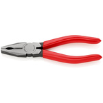 Knipex Combination Pliers, 160 mm Overall, Straight Tip
