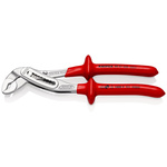 Knipex Alligator® Water Pump Pliers, 250 mm Overall, Flat, Straight Tip, VDE/1000V, 46mm Jaw