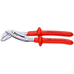 Knipex Alligator® Water Pump Pliers, 300 mm Overall, Flat, Straight Tip, VDE/1000V, 46mm Jaw