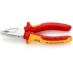 Knipex Combination Pliers, 160 mm Overall, Straight Tip, VDE/1000V