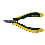 Bernstein Long Nose Pliers, 140 mm Overall, Straight Tip, ESD