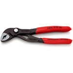 Knipex Cobra® Water Pump Pliers, 150 mm Overall, Flat, Straight Tip, 30mm Jaw