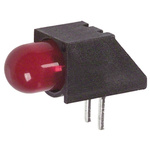 Dialight 550-5107F, Red Right Angle PCB LED Indicator, Through Hole 2.55 V
